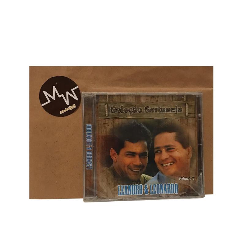 Cd leandro & leonardo seleção sertaneja volume 3 - Multi Alfa